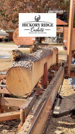 💛🪵A little recap of yesterday’s milling. Look at these BEAUTIFUL pine logs, some boards were the perfect height of a casket side!!!!🪵💛 • • • ✅ We do sell directly to the public. ✅ •Helping families save money while honoring their loved ones.• 🤎Hickory Ridge Caskets, LLC🤎 📞662-542-8480 🌐hickoryridgewoodproducts.com ✳️Ordering a casket from us is simple, fast, and stress-free. We keep a variety of beautiful, handcrafted wooden and steel caskets in stock and ready to go, so you don’t have t