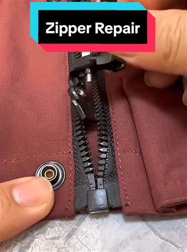 Baiki Zip Rosak dengan Zipper Repairer Tool Kit