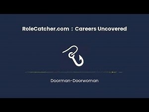 Doorman-Doorwoman : Careers Uncovered