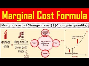 Marginal Cost - Definition, Meaning, Calculation Formula Explained.