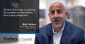 Information Hub for Bob Venero: Forbes Technology Council