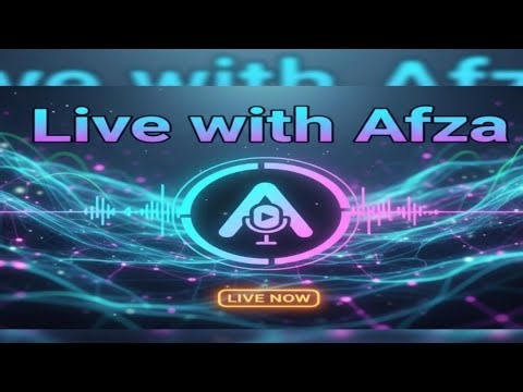 Cook With Afza is live