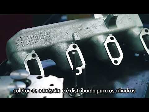 Sistema de admissão de ar do motor
