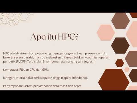 By dava, high Conputing (HPC) untuk AI penelitian #teknologi #ilmupengetahuan#fypp#sains