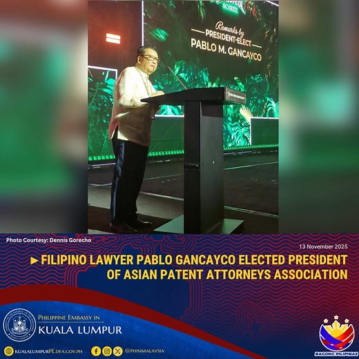 3.3K views · 45 reactions | FILIPINO LAWYER PABLO GANCAYCO ELECTED...