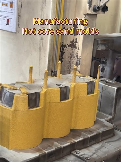 #autoparts manufacturing hot core sand molds #fpy #foryoupage