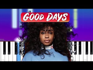 SZA - Good Days | Piano Tutorial