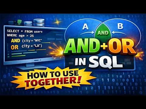 How to use the AND Condition with the OR Condition in SQL