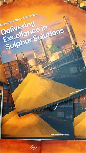 Brochure Printing Sulphur Industries 16 Page Matte ‪@suncraftadsprintstore‬ #brochureprinting