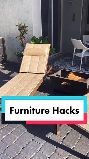 Follow us for my ✨ furniture hacks ✨ #wayfair #furniturehack #patiomakeover