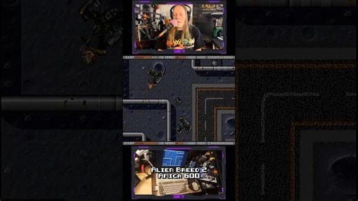 A Clip From My 1st #videogaming #livestream #commodore #amiga Alien Breed 2. #retrogaming | Jamie Mallender