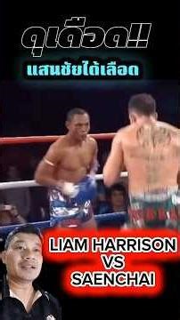 แสนชัยถึงกับแตก เมื่อเจอกับ เลียม แฮร์ริสัน #แสนชับ #saenchai #muaythai #มวยไทย