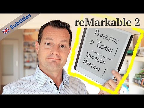 Screen problems on my REMARKABLE 2 - but it's still an excellent tool!