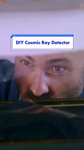 Building a cloud chamber like this one can make cosmic ray particles called muons visible. 👁👄👁#howtheuniverseworks #learnontiktok #tiktokpartner @paulmattsutter