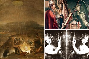 History's most famous artworks 'littered with aliens and UFOs', crackpot believers claim