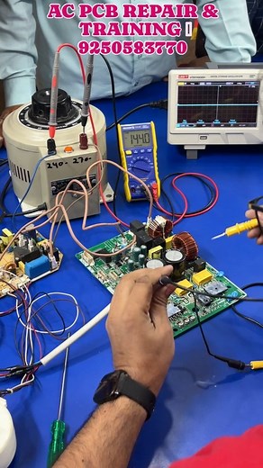 PFC Circuit Testing | Inverter Ac pcb Repair | Ac pcb Training | Ac pcb testing with dimmer | AC PFC Circuit Checking by DSO oscilloscope #Multitechinstitute #actechnician #acrrpair #acservice #acpcbrepairingcourse #rajkumarkushwaha | Rajkumar Kushwaha