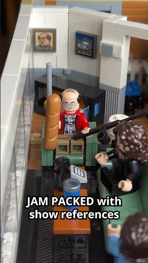 LEGO Sit-Com Tower (Pt 5): Seinfeld Apartment 🥨📦