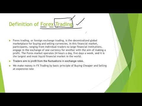 1. Basics of Forex Trading Part 1