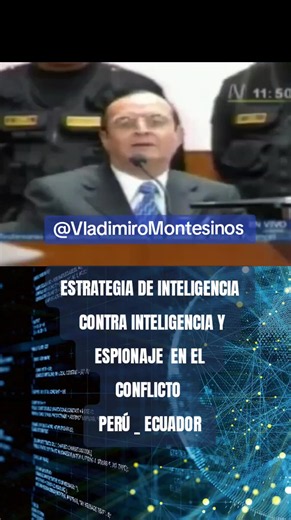 Estrategias de inteligencia y contra inteligencia para lograr la paz PERÚ _ ECUADOR #ComfortSegredos