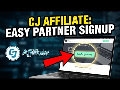 How to subscribe with CJ Affiliate for partner campaigns - Easy Tutorial