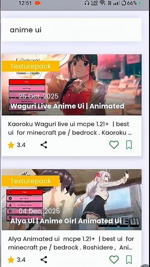 Ho to download ui in minecraft #minecraft #anime