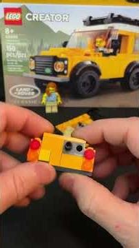 Lego Creator Land Rover Defender Steps 13-23 #legosets #creator #landrover