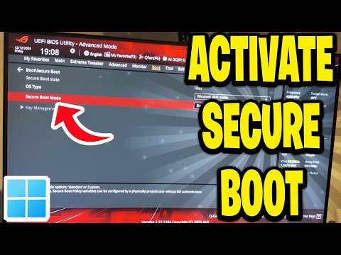 How To Activate Secure Boot Windows 11