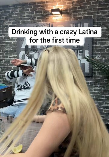 Drinking with a crazy Latina… this was your idea 😂🍸. @Nasty #crazylatinas #vannahlux #bandostudios #drinking