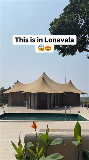 • Masai Mara in Lonavala♥️😍 • Just 2-2.5 hours away from Mumbai and its a 5 star luxury resort • Dm @masailonavala for information • Total 3 tents available, all of their tents are with private pool - The Swala (accommodates 2), The Simba (accommodates 2) and The Tembo (accommodates 4 and comes with bathtub) • Serves Veg & Non Veg but Jain options are available on request • Separate Dining area, recreational area consists of indoor games and e-cycles • Location📍- Masai - Tented Villa Resort, L