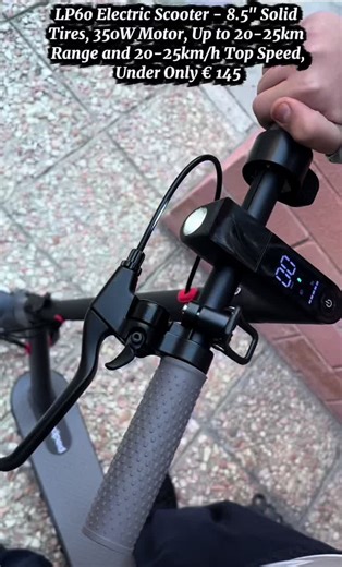LP6o Electric Scooter: 20-25km Range and Speed