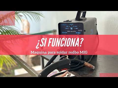 Redbo MIG 120 - la soldadora de microalambre más económica (que funciona)