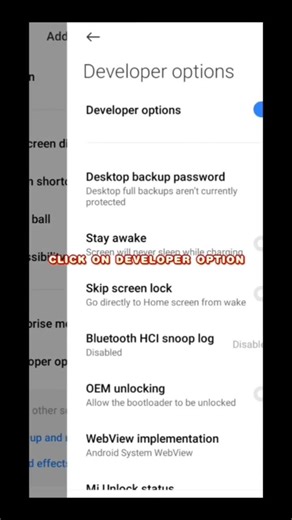 🔥10 Hidden Developer Options Settings You MUST Try Now (Android Tips)😱#shorts #viral
