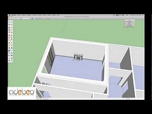 Sketchup Tutorial - 20 - Eraser Tool