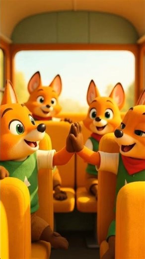 MORNING BUS RIDE WITH FRIENDS