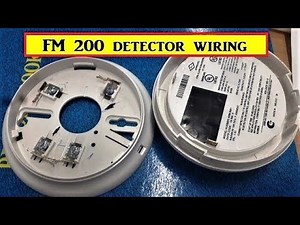 PART 5 - FM 200 - Detector 4098 wiring