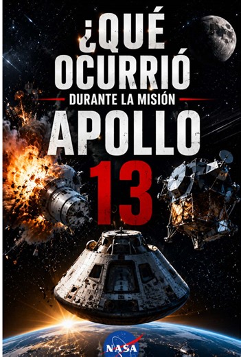 La misión Apollo 13 fue lanzada el 11 de abril de 1970 con el objetivo de llevar astronautas a la Luna. Sin embargo, dos días después, una explosión en un tanque de oxígeno dejó a la nave gravemente dañada. Gracias al ingenio de la tripulación y del equipo de NASA, Jim Lovell, Jack Swigert y Fred Haise lograron regresar a salvo a la Tierra en una de las mayores hazañas de supervivencia de la historia espacial. #Apollo13 #NASA #SpaceHistory #MoonMission #Astronomía