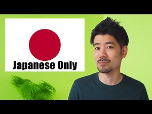 I Only Speak Japanese in This Video
