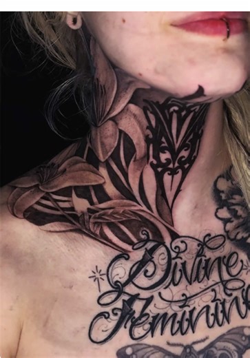First Session Neck Tattoo in Austin, TX