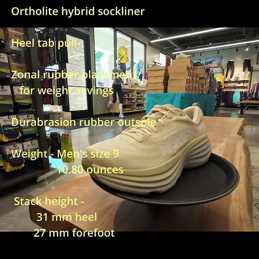 Hoka Bondi 8 - features