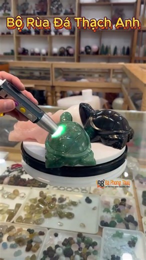 Bộ Rùa Đá Thạch Anh Phong Thủy