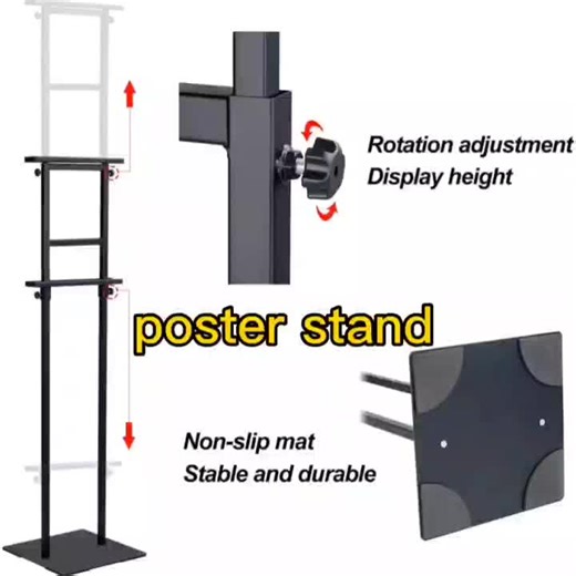 Poster stand #posterstand #rollupbanner #bannerprinting #display #portablestand