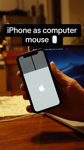 Do you also have this feature! #iphonetricks #magicmouse #iphone15 #computermouse #iphonemagictrick