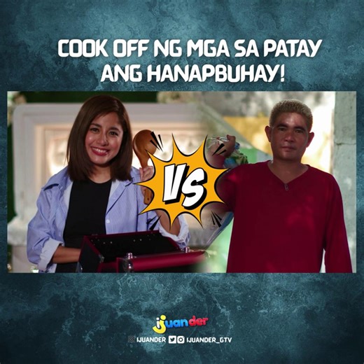 ISANG COOK OFF NG MGA PATAY ANG HANAPBUHAY MAMAYA I JUANDER! Ang mga kalahok! Si Aileen isang make-up artist atembalsamador! laban kay Rendel na isang sepulturero! Kaninong luto kaya ang pamatay sa sarap? Abangan mamaya sa #IJuander! #IJuander | Sundays | 7:45 PM | GTV | I JUANder