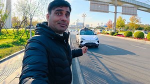 Driverless taxi service 🚕 #IndianVlogger #ChinaReality #DesiVlogger #IndianInChina | Urban vlogger