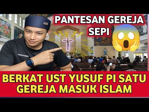 GEMPAR SULAWESI BARAT‼️SATU GEREJA MASUK ISLAM UST YUSUF PI