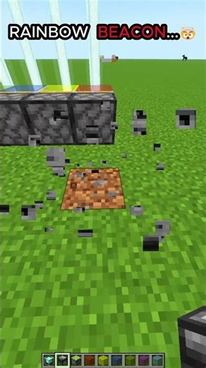 Minecraft Rainbow Beacon is INSANE 🤯