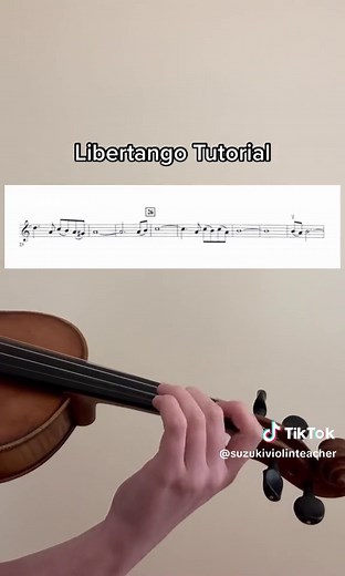 Libertango Violin Cover Tutorial and Performance