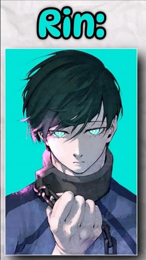 Your Personality Based off of YOUR Favorite Blue Lock Character! #bluelock #rinitoshi