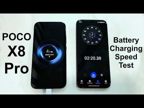 POCO X8 Pro - Battery Charging Speed Test