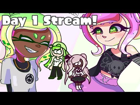 🛹 STREETWEAR vs J-FASHION 🎀 Day 1 Stream! [SPLATOON 2 CUSTOM SPLATFEST]
